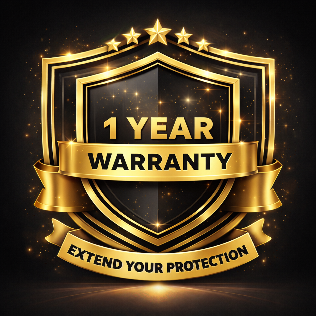 ADD 1 YEAR WARRANTY!