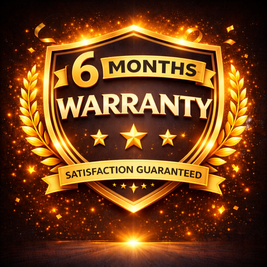 6 MONTHS WARRANTY